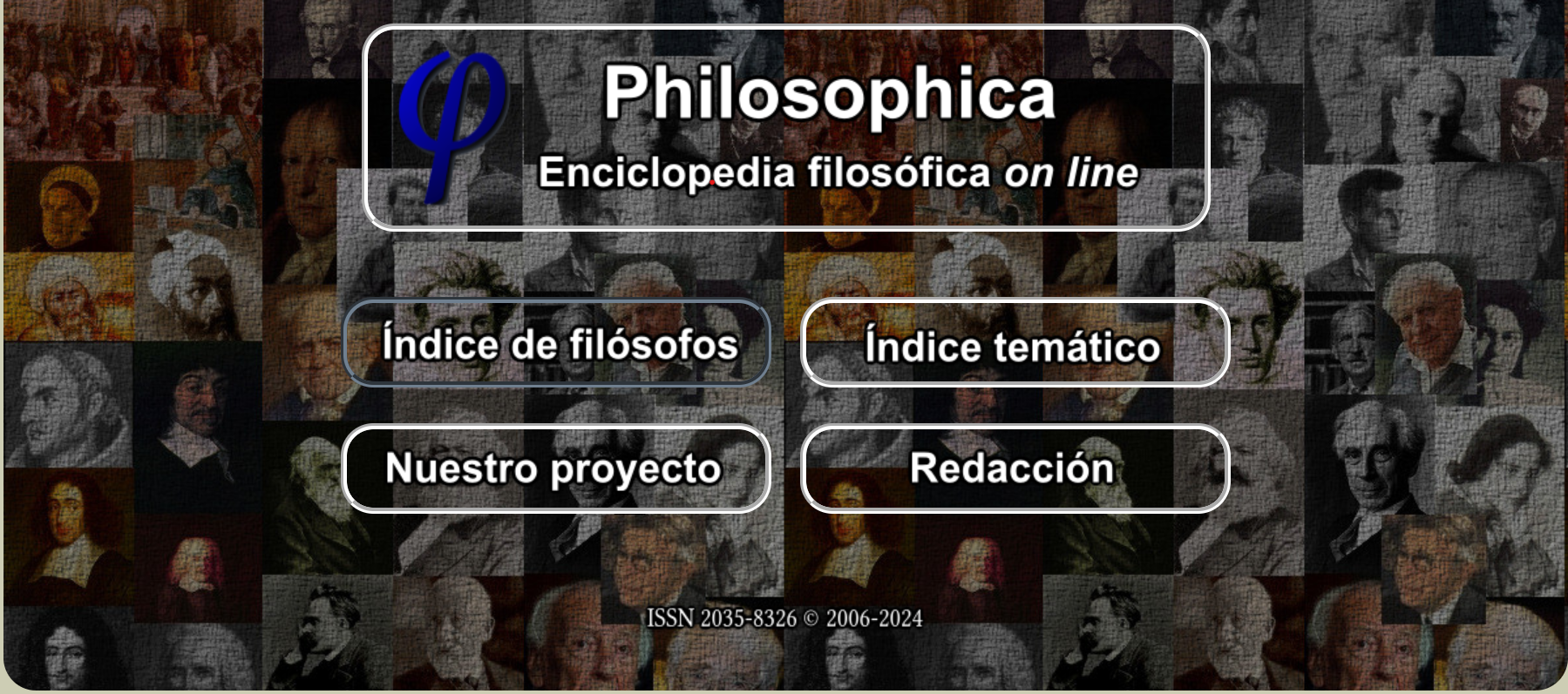 Página Philosophica, enciclopedia de Filosofía