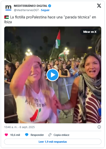 Mediterráneo digital "parada técnica" de la GSF