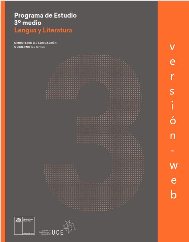 Programa de estudio 3° medio Lengua y Literatura